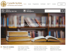 Tablet Screenshot of cibi.ie