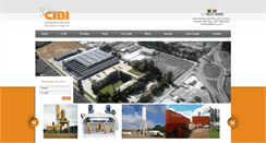 Desktop Screenshot of cibi.com.br