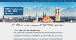 Desktop Screenshot of cibi.de